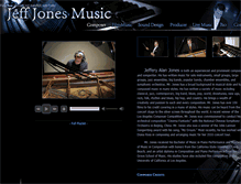 Tablet Screenshot of jeffjonesmusic.com